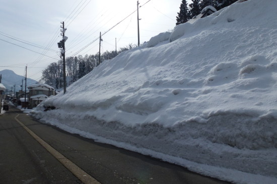 道路の積雪